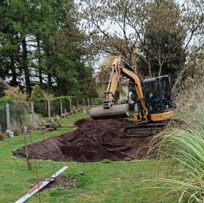 Création d'un bassin